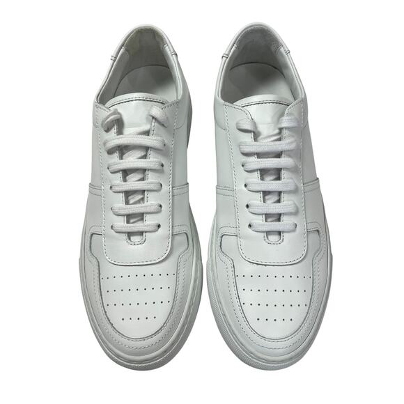 NEW Common Projects BBALL Low Top Sneakers White Shoes 3864 WOMAN EU 37 US 6.5 - Picture 12 of 14